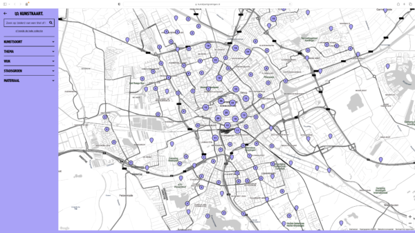 Kunstpunt Groningen: alle beeldende kunst bezienswaardigheden in Groningen in kaart