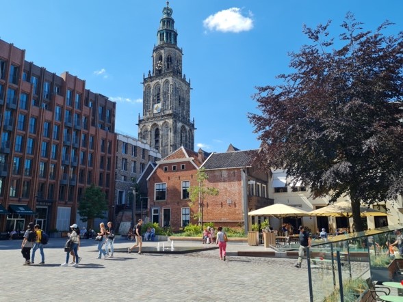 Pleinen in Groningen: Nieuwe Markt