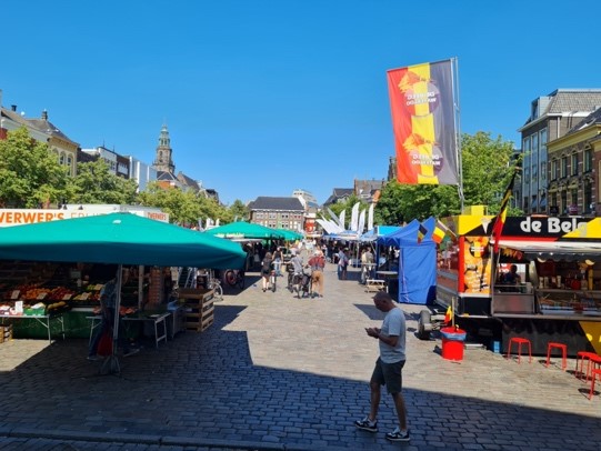 Pleinen in Groningen: Vismarkt