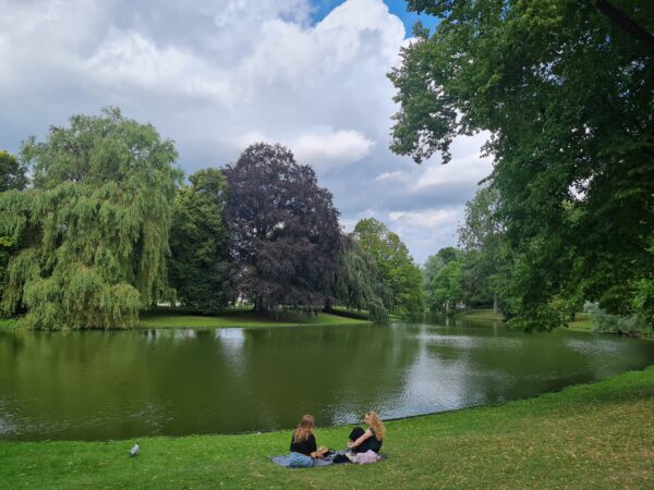 Pieterpad park Noorderplantsoen Groningen